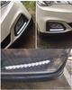 2x Автомобильная гибкая белая/янтарная 240 светодиодная лампа-указатель поворота с переключением, в стиле "рыбья кость", с эффектом перетекания, ДХО, светодиодная полоса "Рыцарь дорог", фара, водонепроницаемая