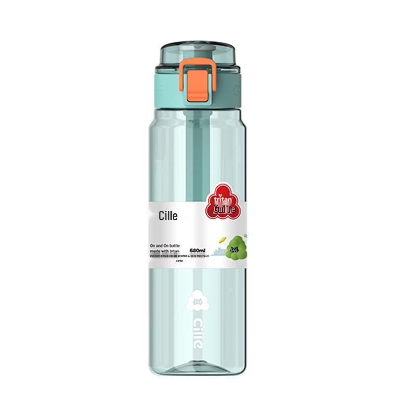 Cille Sport Water Bottle - Stylish Lightweight Portable Cup