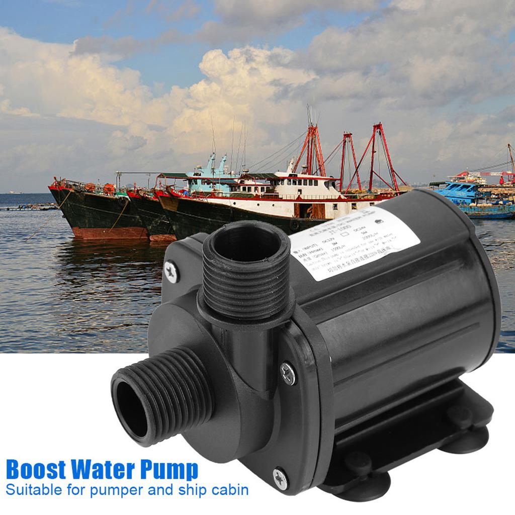 Mini High Hydraulic Head DC Brushless Submersible Water Pump 24V 20 Celsius 90 Celsius