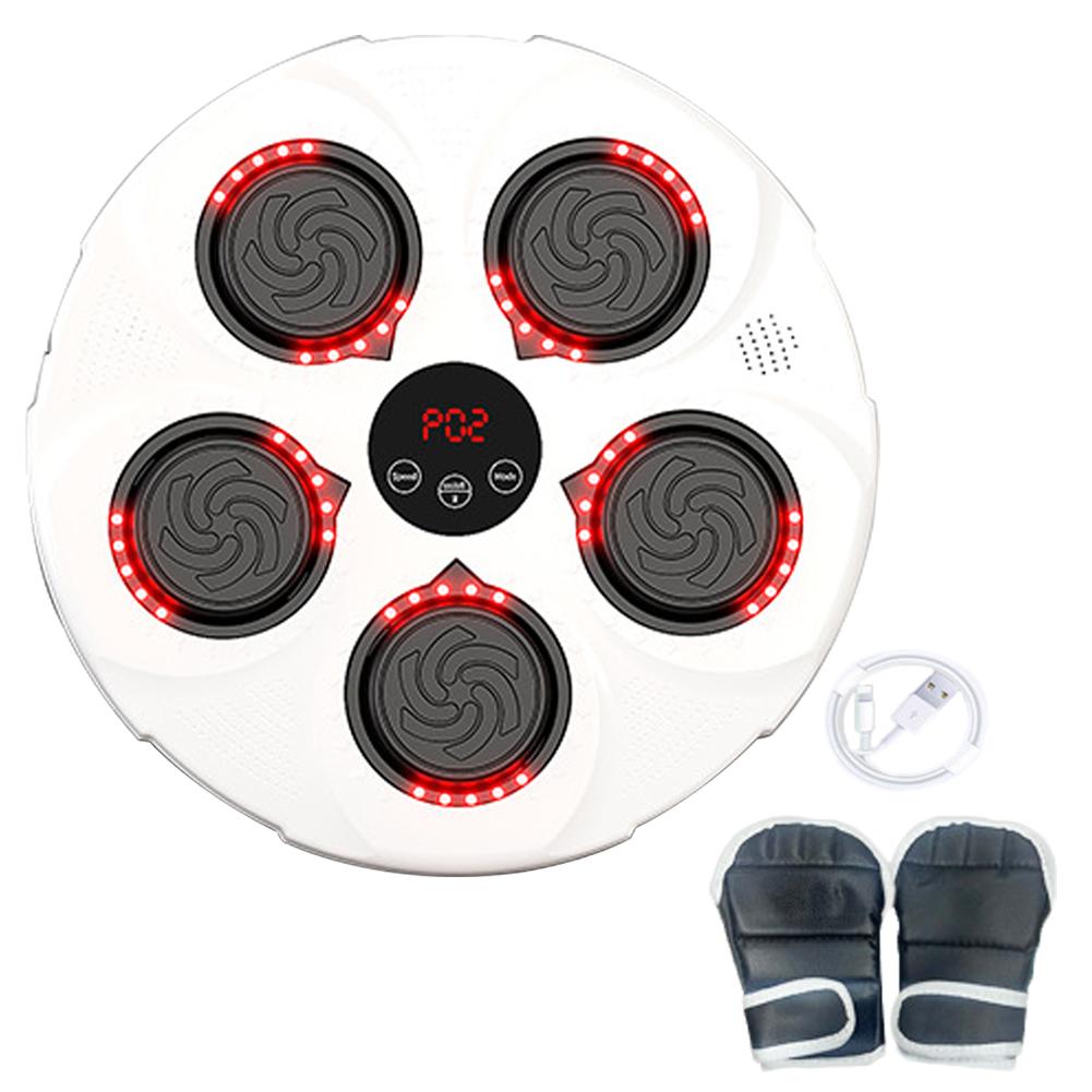 New Music Boxing Machine Boxing Training Punching Equipment BT Link Wall Mounted Boxing Wall Target for Kids Adults Exercise