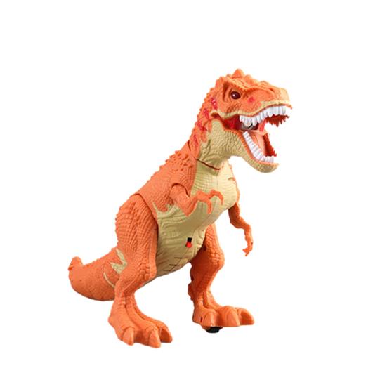 Электрическая модель динозавра, игрушка со световыми и звуковыми эффектами, питание от батареи, реалистичная фигурка динозавра, подвижное соединение и распыление, имитация динозавра