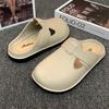 Women's Spring/Summer Lightweight Flat Hole Slippers: Simple, Comfortable, Casual Outdoor Style