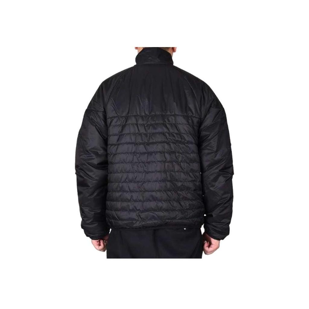 Nike Solid Color Stand Collar Zipper Fitted Long Sleeve Jacket Men Jacket Black FB8196-010