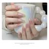 Пудра для зеркального маникюра Hailey's Moonlight Iridescent Fairy Pink