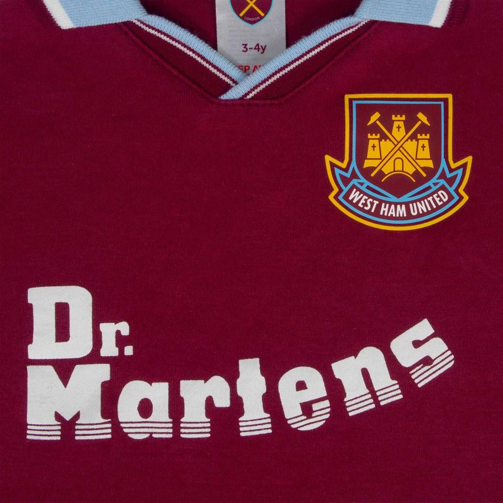 West Ham United FC Toddler 2000 Home Kit