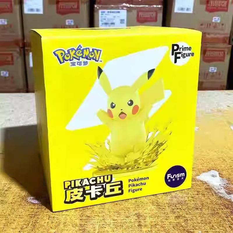 Funism Action Figures Series Eevee Pikachu Nebula Party Style Collectible Figurines Desktop Decorations Toys