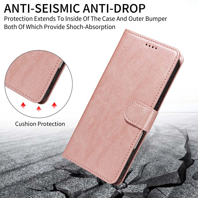 Чехол для Samsung A17 A27 A37 A57 Кожаный чехол-книжка для Samsung Galaxy A16 A26 A36 A56 A 57 5G Кошелек-книжка Противоугонный чехол для телефона с RFID-защитой