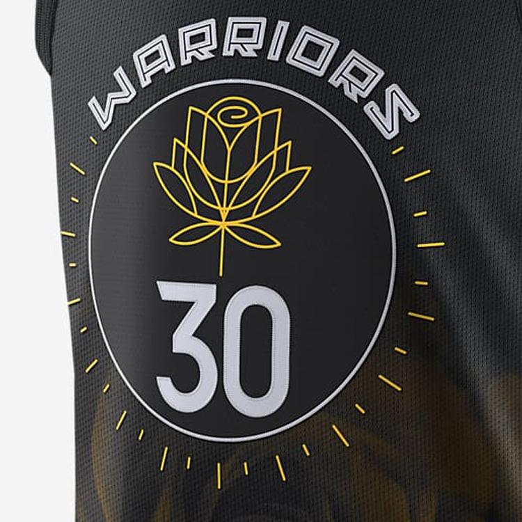 Nike Официальная форма NBA Голден Стэйт Уорриорз Стефен Карри Dri Fit Adv Городская версия 2022/23 DQ0194-010