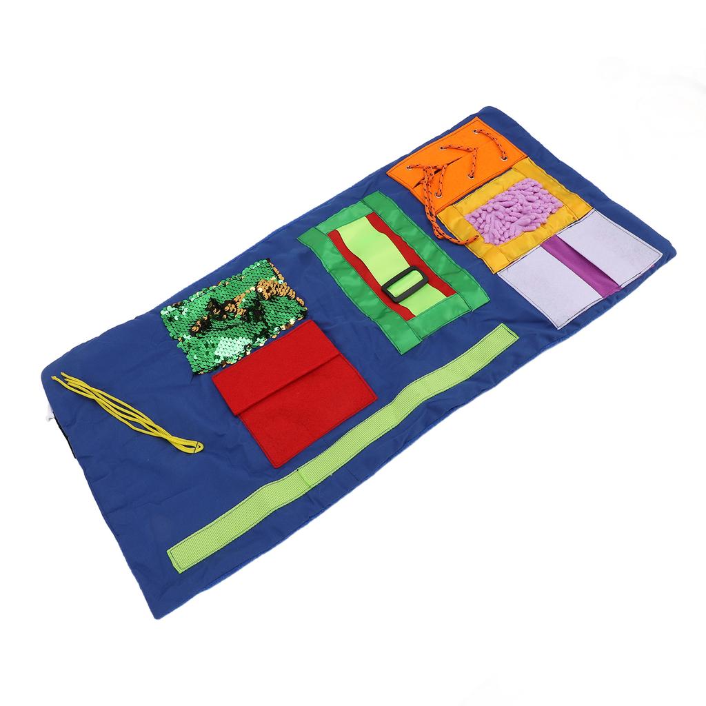 Sensory Blanket for Dementia Alzheimers Improves Mental Stimulation Anxiety Relief Roll Up Autistic