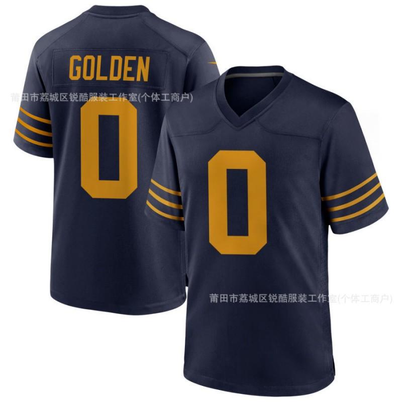 Mens NFL Micah Parsons Green Jersey Rugby Football Fan Apparel Premium Breathable Athletic Top
