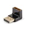 Угловой адаптер Club3D DisplayPort 1.4 Папа на DisplayPort 1.4 Мама, 90 градусов, 4K120Hz 8K30Hz (CAC-1008)