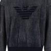 EMPORIO ARMANI Logo Intarsia Striped Jumper 6D1MXA-1MJHZ-F939