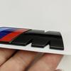 VV BMW M Трехцветный Значок-Логотип 1/3/5/7 Серии X1 X3 X5 X6 Водонепроницаемая Наклейка на Крыло и Багажник 3D Логотип M Sport Автоаксессуары VFT3