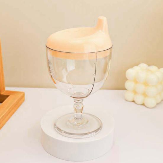 150 мл Детская винная кружка с удобной ручкой, силиконовым чехлом, бокалом для вина, кружкой для напитков, непроливающейся, обучающей кружкой с воздуховыпускным отверстием, пластиковой крышкой