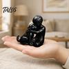 Talos 3D-печатная статуэтка щенка и мальчика, Скульптура собаки и хозяина, Обнимающая фигурка-декор, Украшение для дома, Исцеляющий орнамент, Подарок