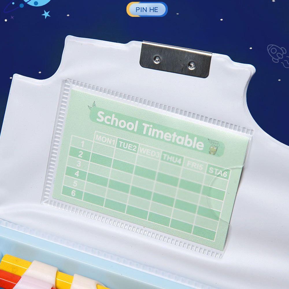 Large Capacity Pencil Box Double Layer Stationery Storage Box Stationery Organizer  Students Gift