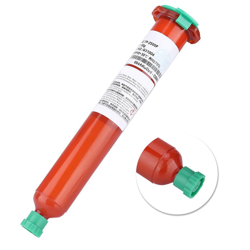 УФ-клей LOCA Optical Glue TP2500F 50 г для ремонта ЖК-дисплея телефона Sansung Glass Lens