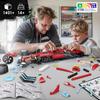 Mould King 13209 Technic Static Model Sports Car Building Blocks | Adult MOC Model Car (Over 1401 Pieces) Perfect for Collection or Gifting