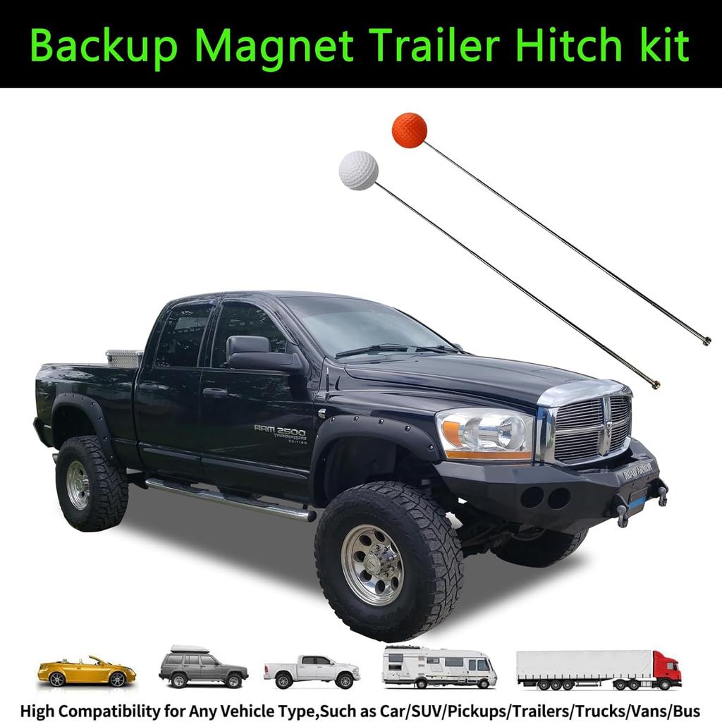 2Pcs Tall Adjustable Magnetic Alignment Kit, Trailer Guide Poles, RV Accessories, Boat Trailers Guides, Hitch Magnetic Alignments For Boat, Camper,