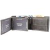 Portefeuille homme - LEONARDO VERRELLI - Faysal - Cuir véritable - Compact 12x9 cm - 10 emplacements cartes