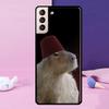 Капибара милое животное Чехол для телефона для Samsung Galaxy S25 Ultra S23 S20 S21 S22 S24 FE S9 S10 Plus S24 Ultra