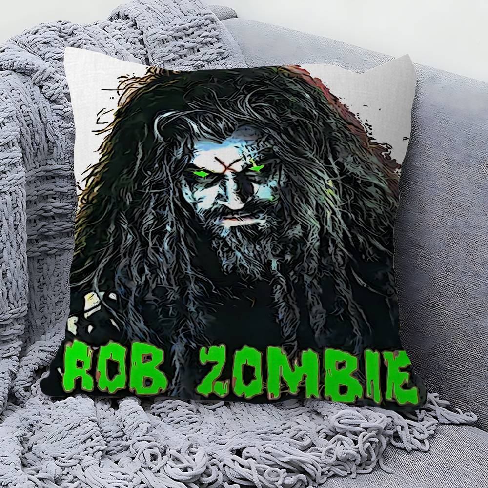 Rob Zombie Personalized Pillow Cover Kids Bedroom Wild Party Decor Pillowcase kid Birthday shower Gift