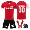 Personalised Shirts Kit Mens Girls With Name Number Custom Football Jerseys For Boys Training Suit