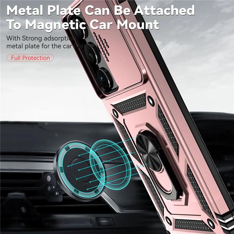 Противоударный защитный чехол с кольцом для камеры Samsung Galaxy A05 A15 A25 A04S A14 A24 A34 A54 A23 A33 A53 A73 A13 A22 M53 5G 4G S23 S24 Ultra Plus