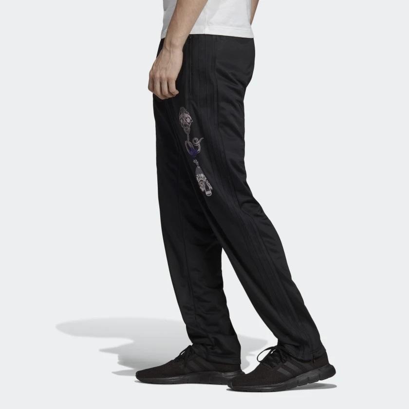 adidas Спортивные брюки Originals Fb с абстрактным принтом, мужские брюки, черные ED9359