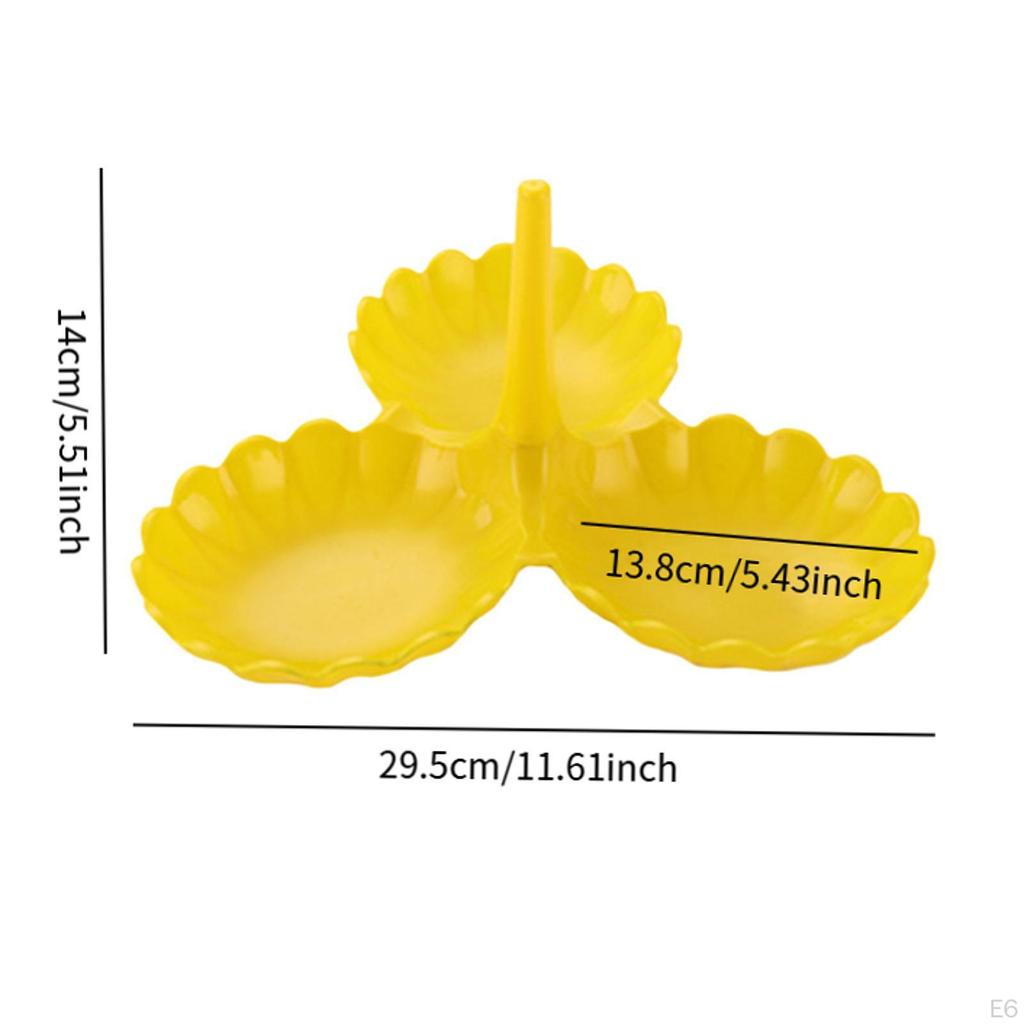 Настольная сервировочная чаша для фруктов и десертов, штабелируемая конструкция