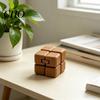 Ручной Сниматель Стресса 3D-печатный Куб Бесконечности Игрушка-антистресс Артикулированный Рельеф Настольный Сенсорный Пальцевой Многогранный Утяжеленный Карманный для Тревожности