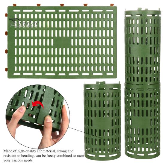 2Pcs Tree Trunk Protectors Adjustable Design High Strength Not Easily Deformed Tree Guards Trunk Protectors Garden Supplies