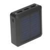 Солнечная батарея Power Bank 10000 мАч 3 выхода USB Мини солнечное зарядное устройство для телефона со светодиодной подсветкой для кемпинга на открытом воздухе