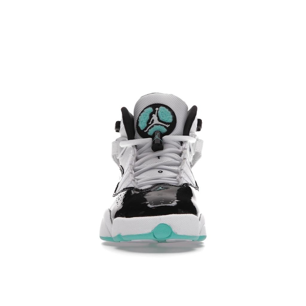 Air Jordan 6 Rings GS Tropical Twist Kids Sneakers White 323419-115