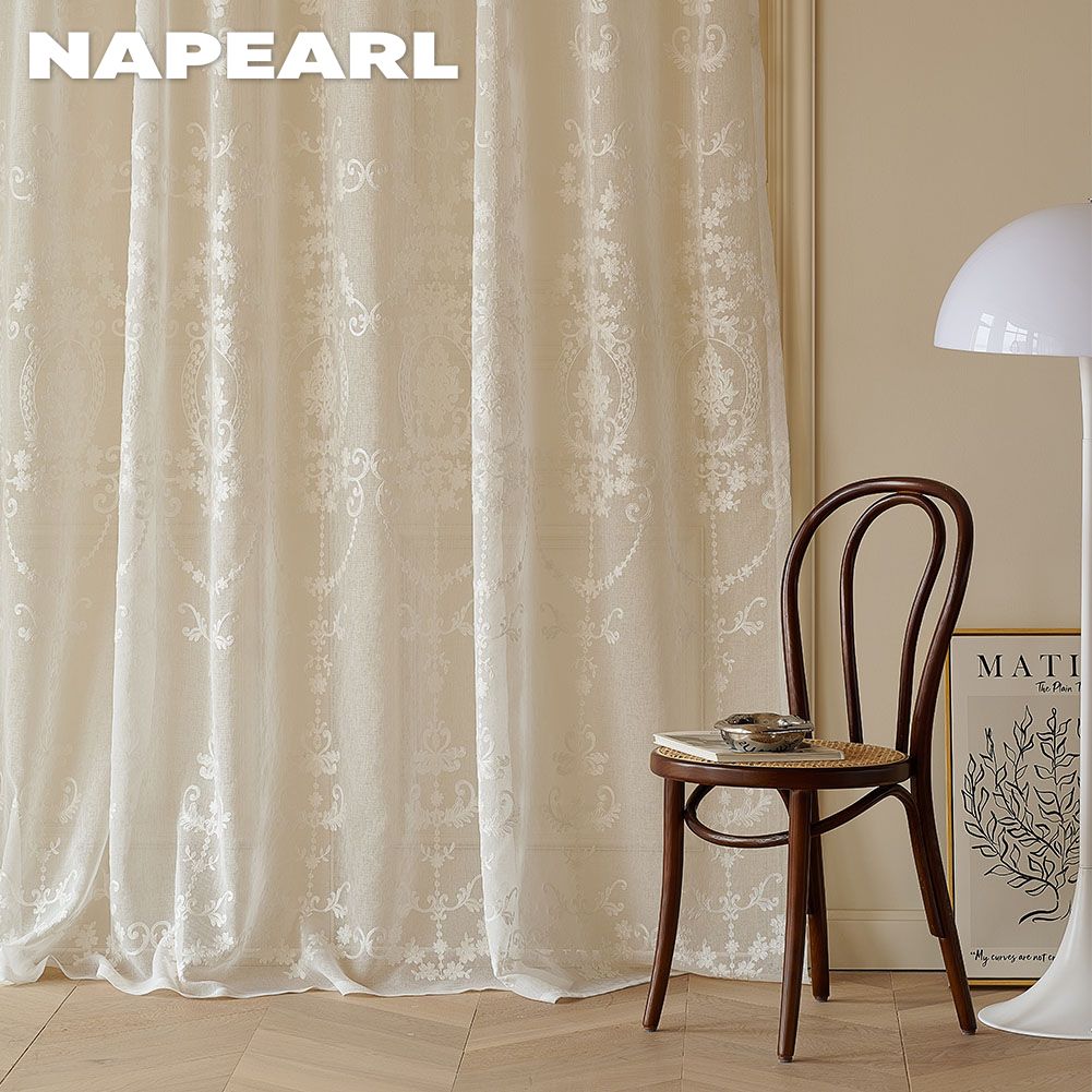 Тюль для окон в европейском стиле