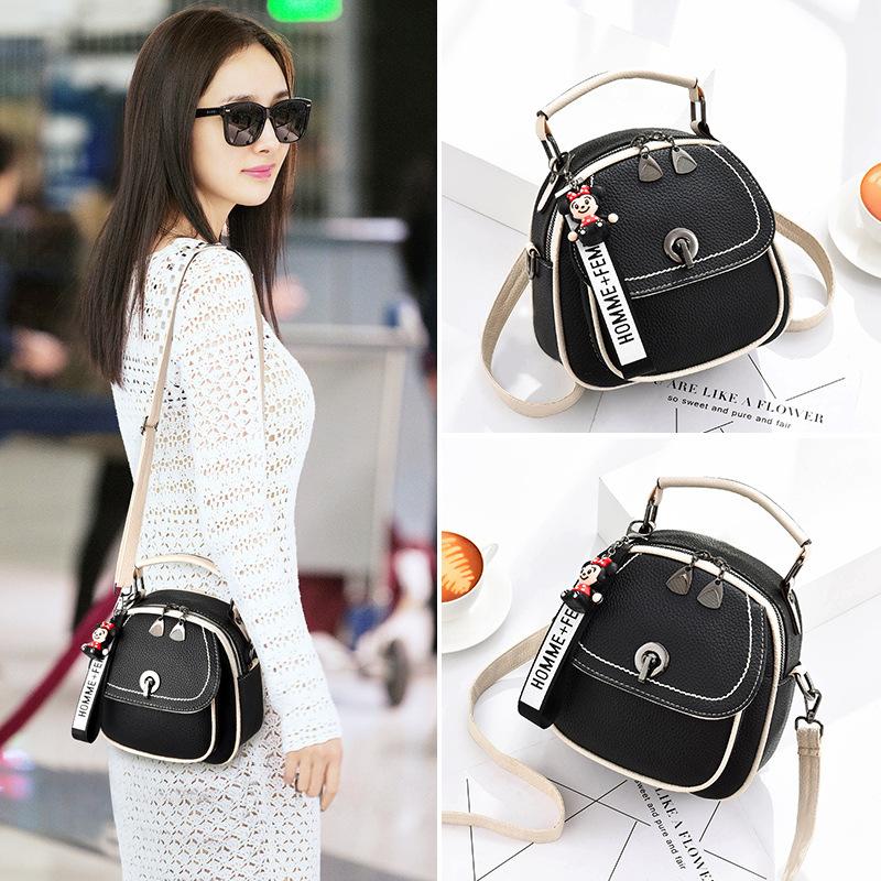 Summer New Small Bag Women's Bag 2025 New Spring Fashion Foreign Style Backpack Single Shoulder Messenger Bag
