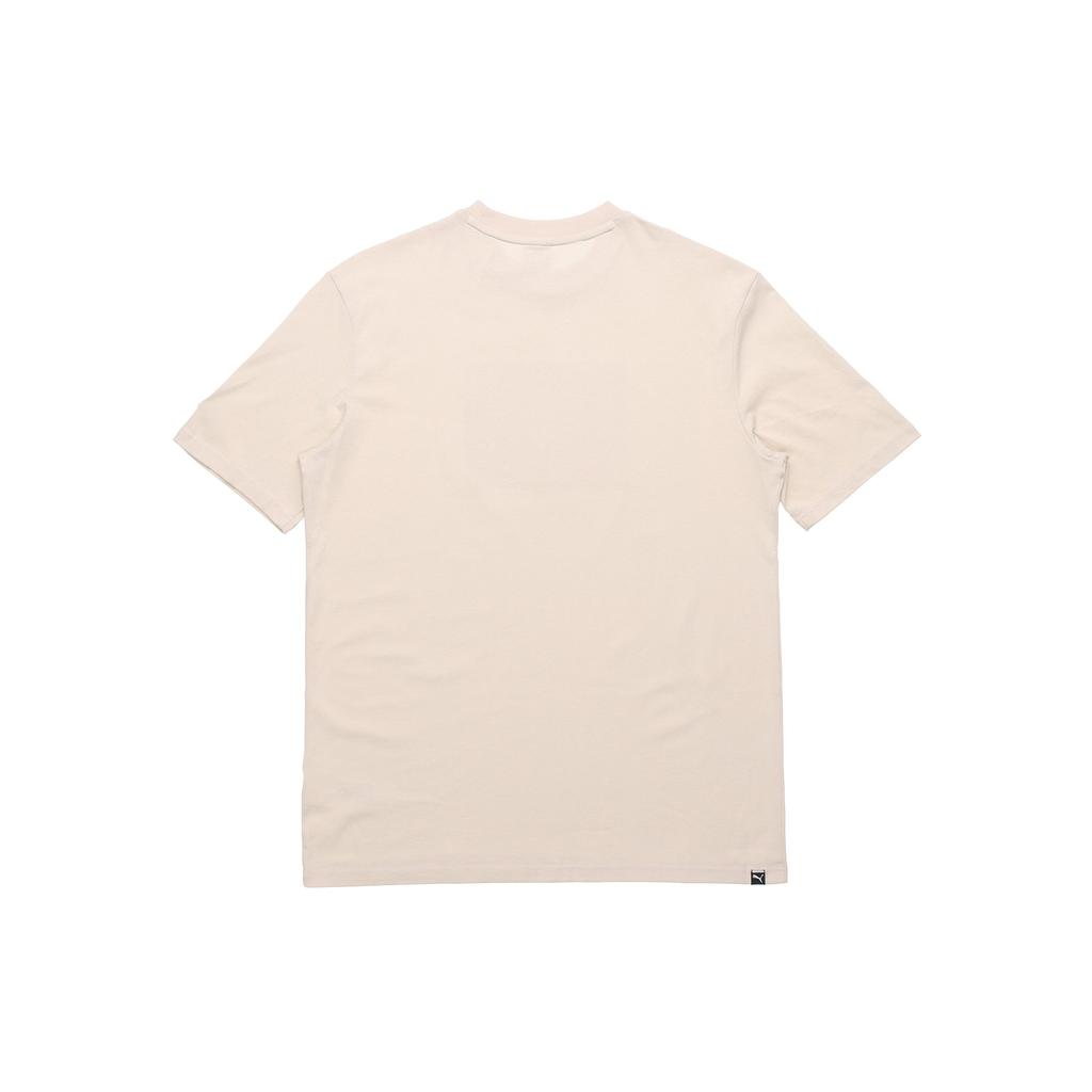 Puma Футболка с коротким рукавом в стиле ретро с принтом и круглым вырезом, мужские топы, береза ​​599181-85