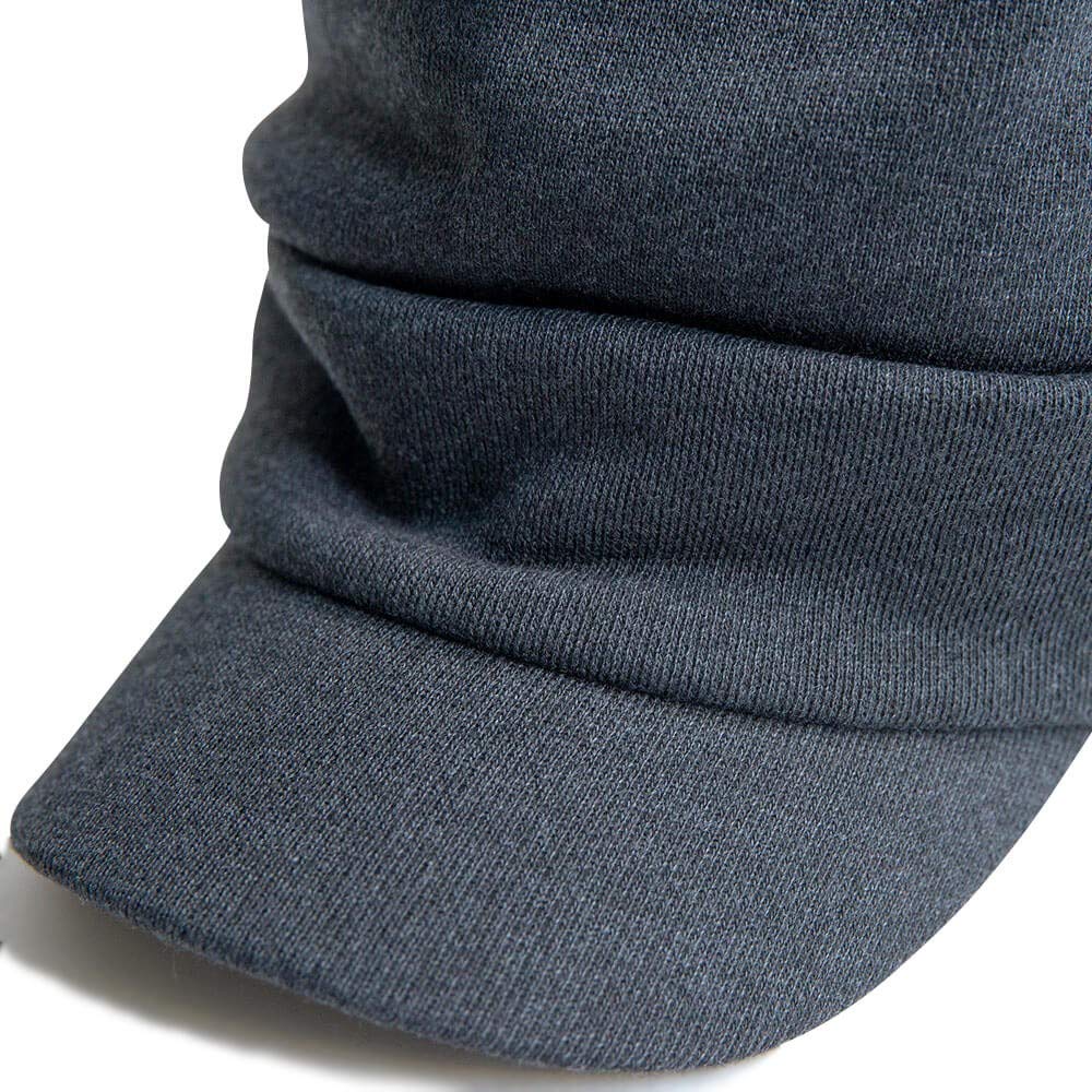 Sweatwork Casquette Hat Cap Large Size Tricolor Loose All Seasons M Circumference Approximately Charcoal [Nakota] Men's Women's (Head 55-58cm)