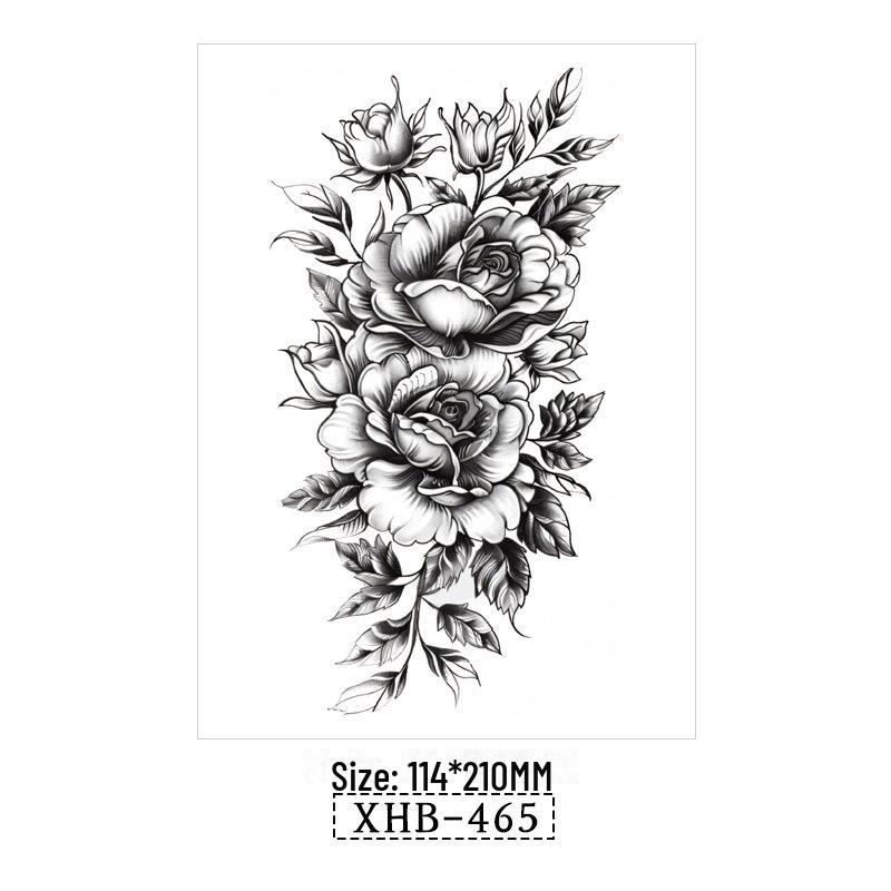 3D реалистичные временные татуировки-наклейки с изображением бабочек, тигров и змей