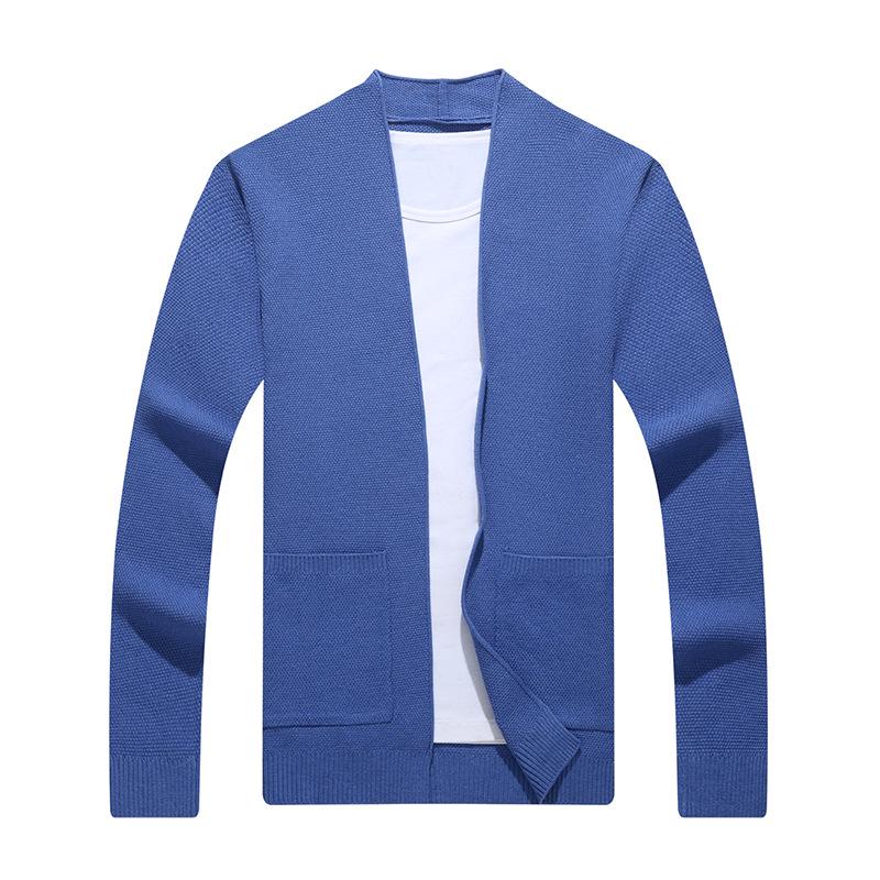New Style Men's Youth Korean Knitted Cardigan - Lightweight Spring Sweater