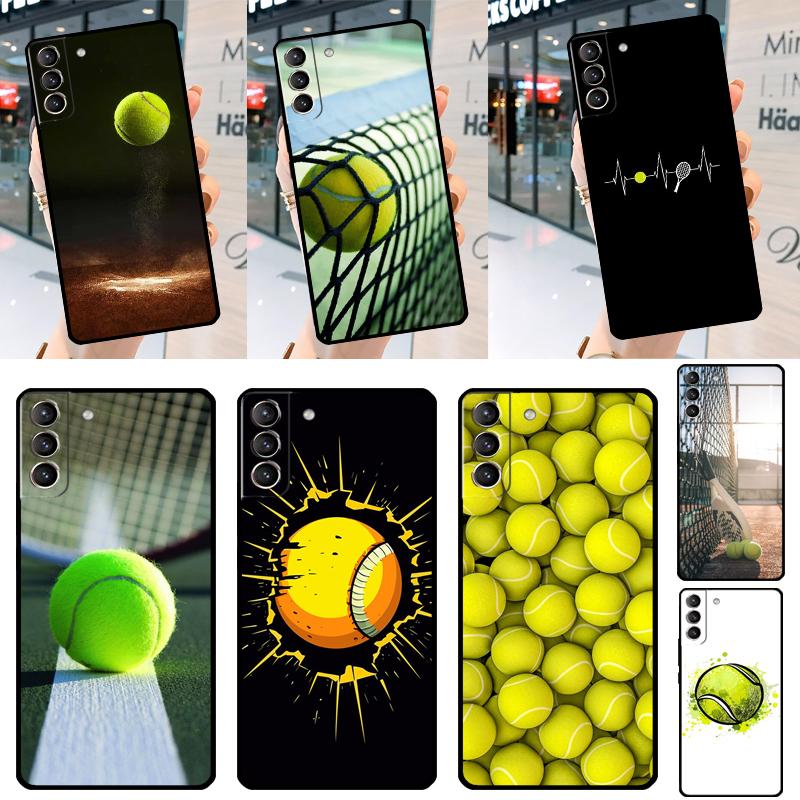Tennis Sport Case For Samsung Galaxy S23 Ultra S22 S21 S20 FE S8 S9 S10 Plus Note 10 20 Back Cover Shell