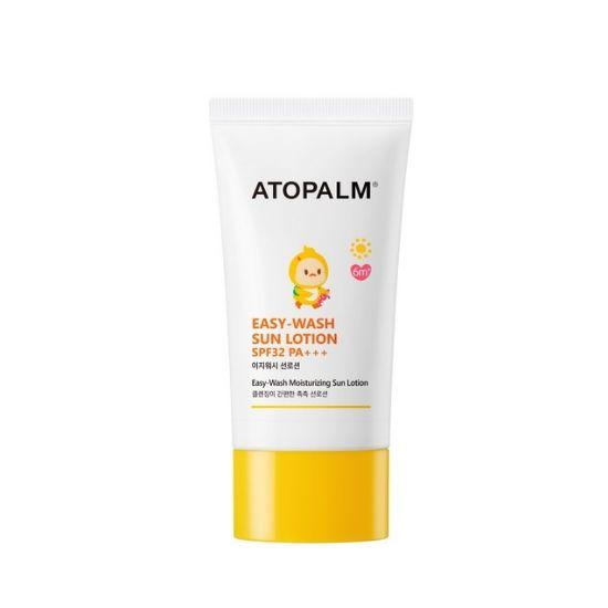 Atopalm Easy Wash Sun Lotion SPF32 PA+++ Gentle UV Protection & Easy Cleansing 60ml
