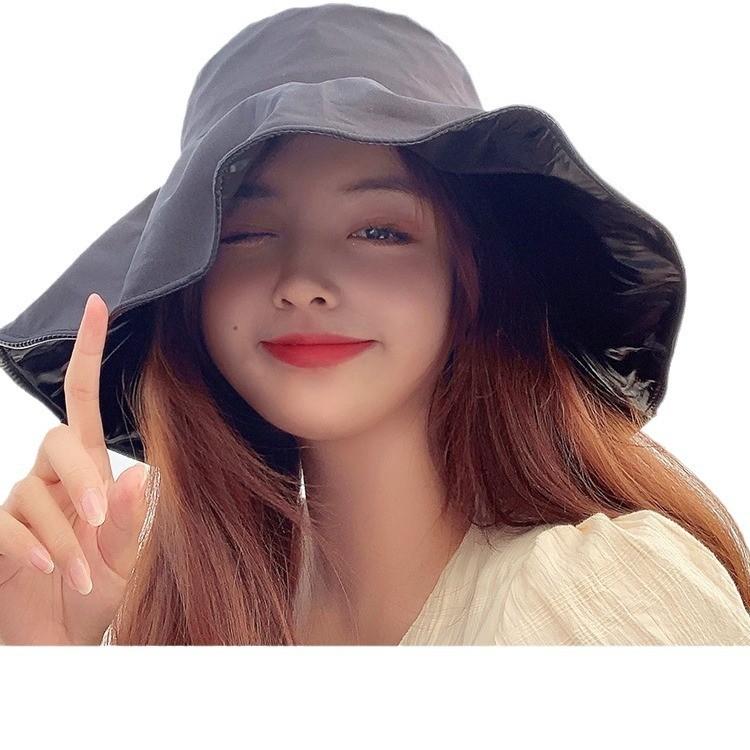 Трендовая женская шляпа с широкими полями для защиты от ультрафиолета, доступна в нескольких цветах