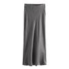 Kaslead New Arrival Women's Clothing Fashion Style Fashion Casual Silk Satin Texture Midi Dress 5427453