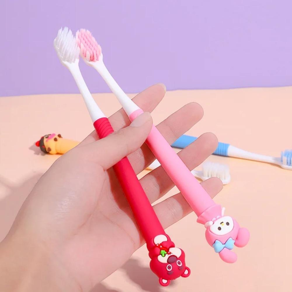 Силиконовая зубная щетка Капибара ПЭТ Аниме Зубные щетки Новая Мультяшная Зубная щетка