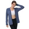 Женская куртка UPF Sun Shirts с капюшоном на молнии с УФ-защитой и длинным рукавом, летняя, из ледяного шелка, для активного отдыха с карманами