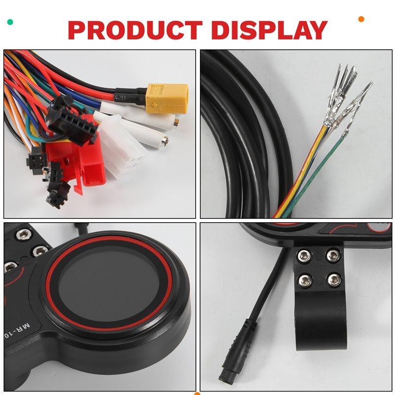 НОВИНКА ХИТ В НАЛИЧИИ - Контроллер 36V 500W + Панель приборов LCD-дисплей MR-100 Для комплекта электросамоката KUGOO