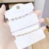 Регулируемый выдвижной браслет Temperament Personality Net Red Fashion Style Womens Chain Bangle Идеальный подарок на 2024 год