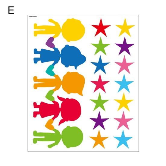 1 шт./1 комплект, красивая защита от слез, создание жизненной силы, сильная липкость, брызги, Радуга, наклейка для детской комнаты, товары для дома, детский сад