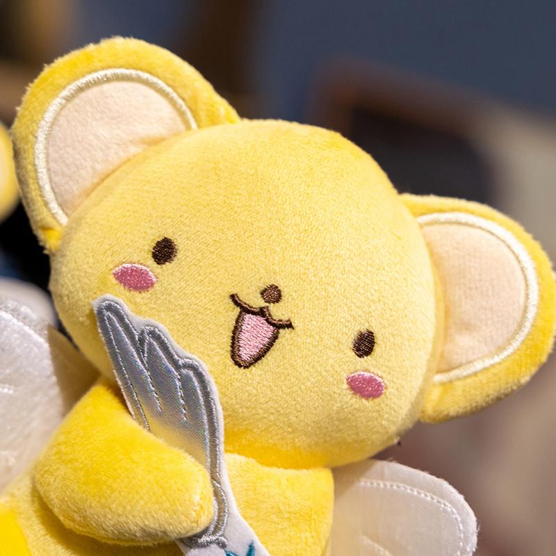 Прекрасная плюшевая игрушка ЦЕРБЕР Мягкая плюшевая подвеска Cardcaptor Sakura Милая аниме-кукла Подарки на день рождения для девочки, ребенка